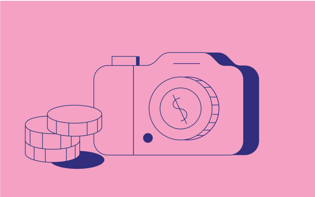 Here’s a powerful visual: a camera lens overlaid with a dollar sign, symbolizing the critical impact your photography style has on your brand’s success. The right image can elevate your brand, while the wrong choice can cost you.